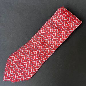Hermes 100% Silk Tie